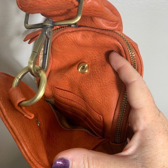 Anthropologie Urban Originals Liberty Rust Crossbody Sling Satchel Bag - Picture 9 of 15